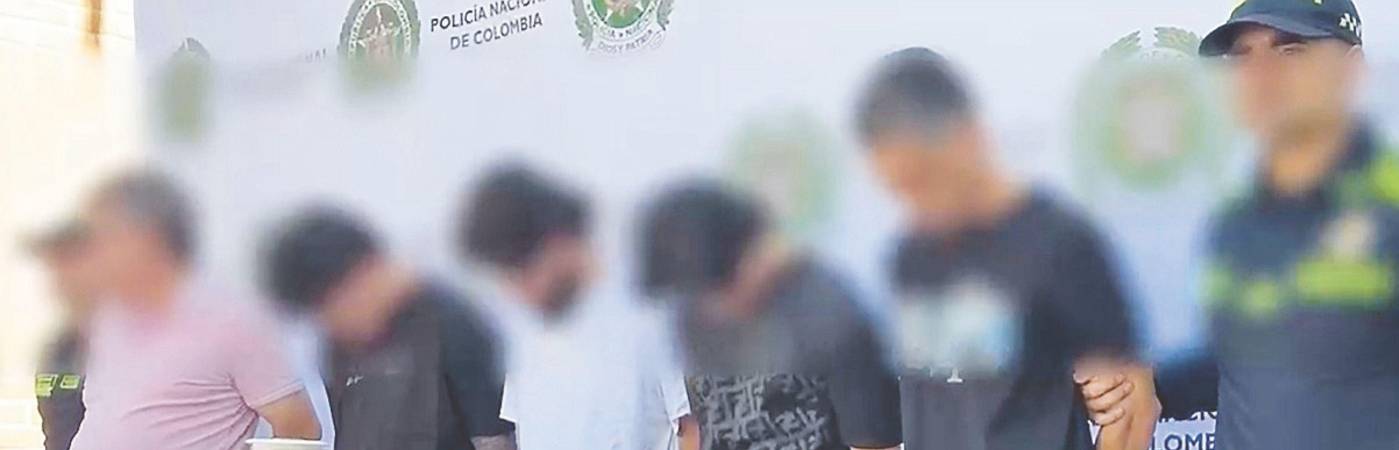 Dentro de los capturados están los alias Mechas, señalado de ser coordinador de las actividades delincuenciales y Chon, presunto autor material del homicidio.