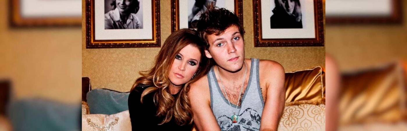 Lisa Marie Presley y su hijo Benjamin Keough. /INSTAGRAM @lisampresley