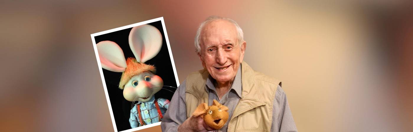 El actor, famoso por darle voz s ‘Topo Gigio’ falleció en su país natal a los 100 años. FOTO: @DOCTORCINEMA87 Y @TOMATAZOS IG
