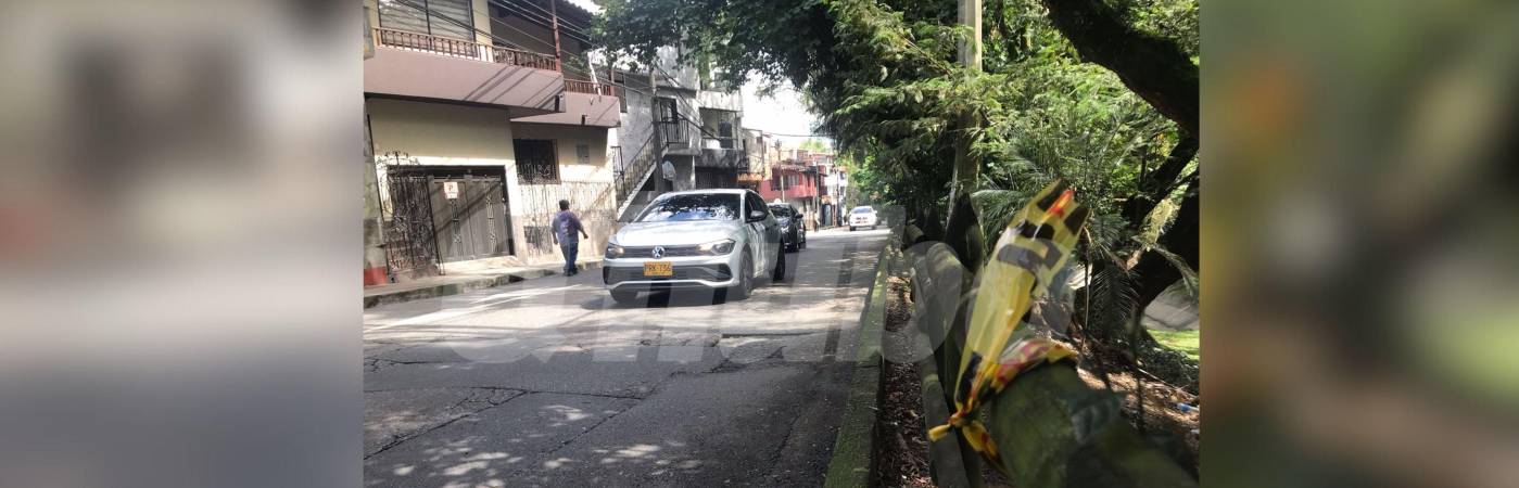 Esta es la calle 19B con la carrera 82A, donde ocurrió el crimen. FOTO: LAURA ROSA JIMÉNEZ VALENCIA