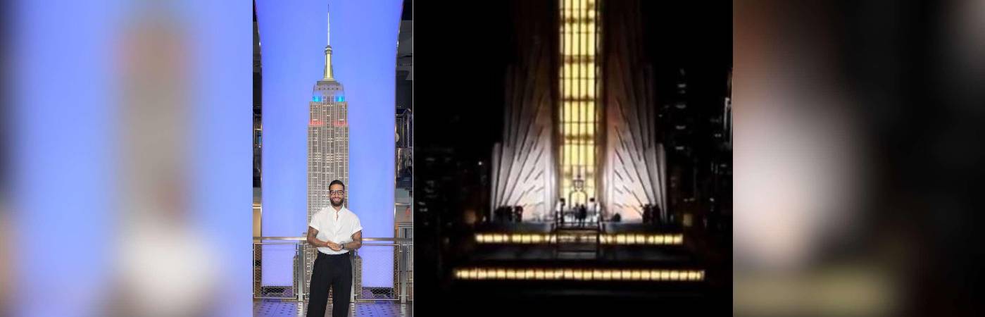 EN VIDEO: Maluma deslumbró cantado en el Empire State de Nueva York