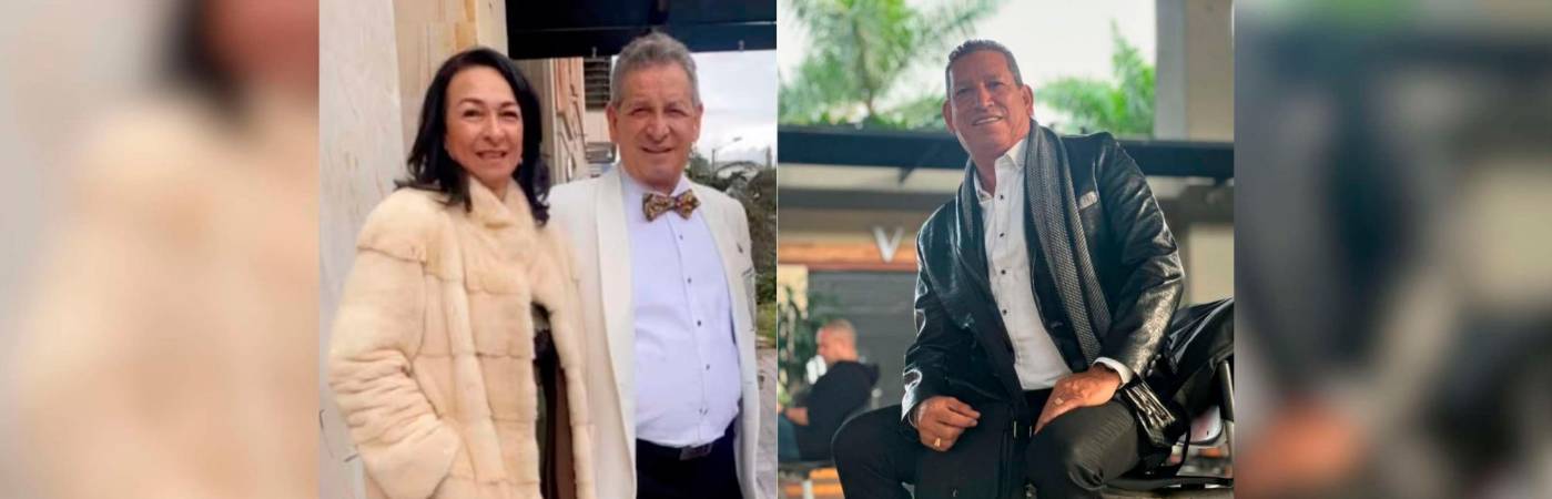 Olga Lucía Arcila, Darío Gómez y Hernán Gómez. /FOTOS: TOMADA DE LA WEB E INSTAGRAM @hernangomezoficial