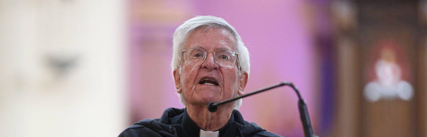 El padre Diego Jaramillo, presidente de la Corporación Minuto de Dios. FOTO: COLPRENSA - LINA GASCA