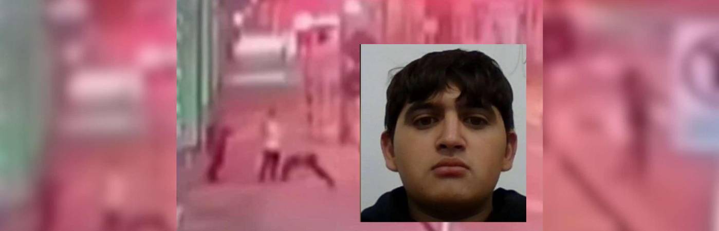 Aquí se evidencia el ataque recibido por Jaime Esteban Moreno. /FOTO: CAPTURA DE VIDEO CITY TV