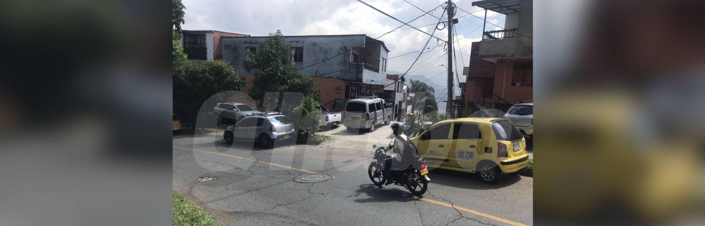 En este punto fue donde la Policía se percató del robo y reaccionó. FOTO: LAURA ROSA JIMÉNEZ VALENCIA