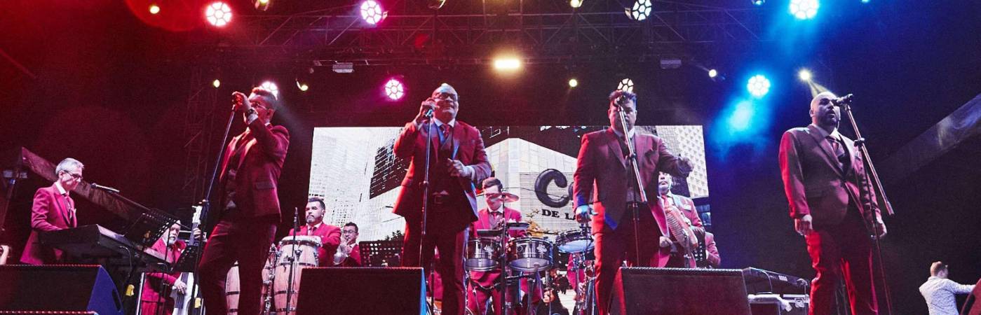 El Combo de las Estrellas. /FOTO: ALCALDÍA DE MEDELLÍN