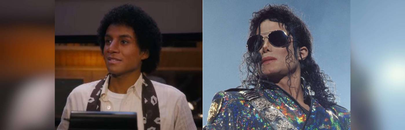 Izquierda: Jaafar Jackson caracterizado como Michael Jackson. Derecha: el Rey del pop. /FOTOS: CAPTUARA DE VIDEO INSTAGRAM @jaafarjackson Y @michaeljackson