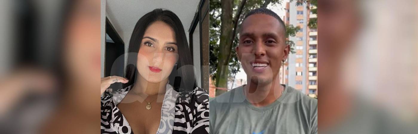 Estefanía Restrepo Valencia, quien se hizo popular en redes sociales como la Traviesa, fue llevada gravemente herida con arma blanca hasta la clínica Las Vegas por su expareja Rubén Saldarriaga Sánchez, capturado a comienzos de este año por lo ocurrido el 17 de octubre de 2025. FOTOS: REDES SOCIALES