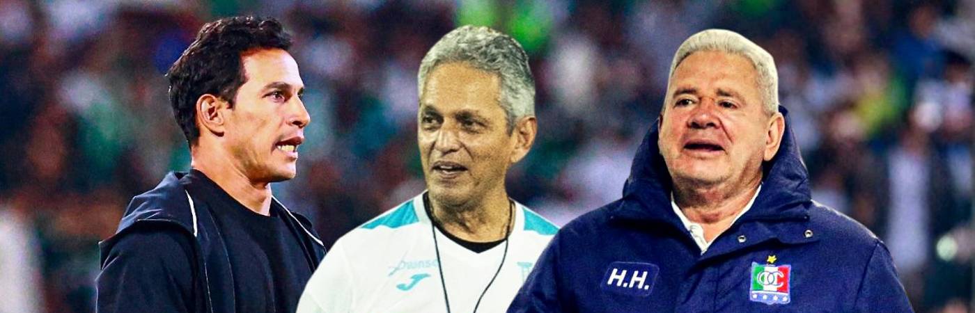 Diego Arias (izquierda), Reinaldo Rueda (centro) y Hernán Darío Herrera (derecha) gozan del cariño de los hinchas del verde. / FOTOS: MANUEL SALDARRIAGA, SELECCIÓN HONDURAS Y ONCE CALDAS