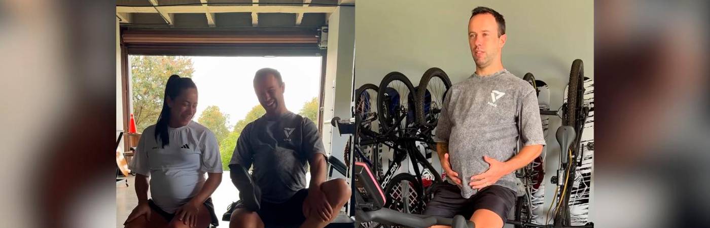 A pesar de su condición de embarazo, Mariana Pajón nunca ha dejado de entrenar. Adaptando la rutina su gestación, la medallista olímpica se mantiene en forma. FOTOS: IG @marianapajon