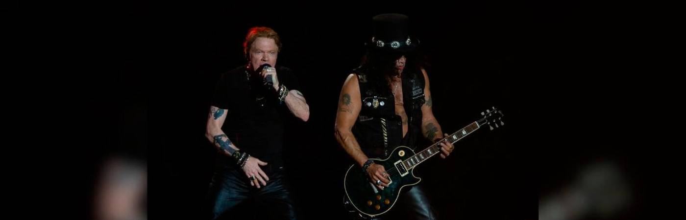 Axl y Slash destacaron, como siempre. /FOTOS: INSTAGRAM @paramopresenta