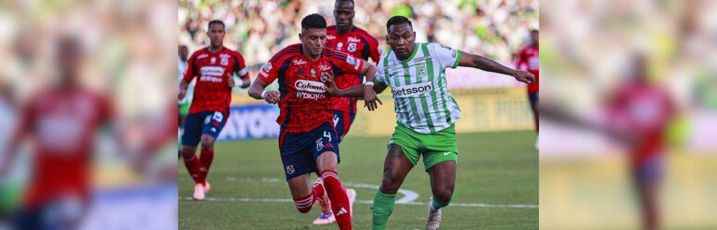 De los 7 clásicos paisas jugados este años, solo 2 tuvieron ganador (Nacional), los otros 5 terminaron en empate. FOTO: MANUEL SALDARRIAGA.