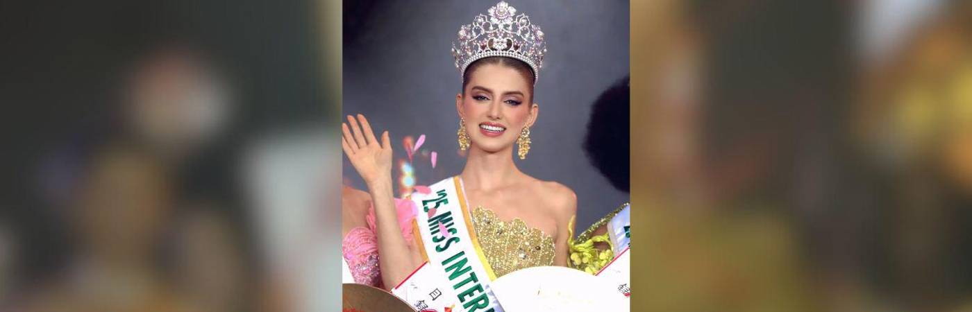 Catalina Duque se convirtió en la cuarta colombiana en ganar Miss Internacional. FOTO: IG @Missosology_org