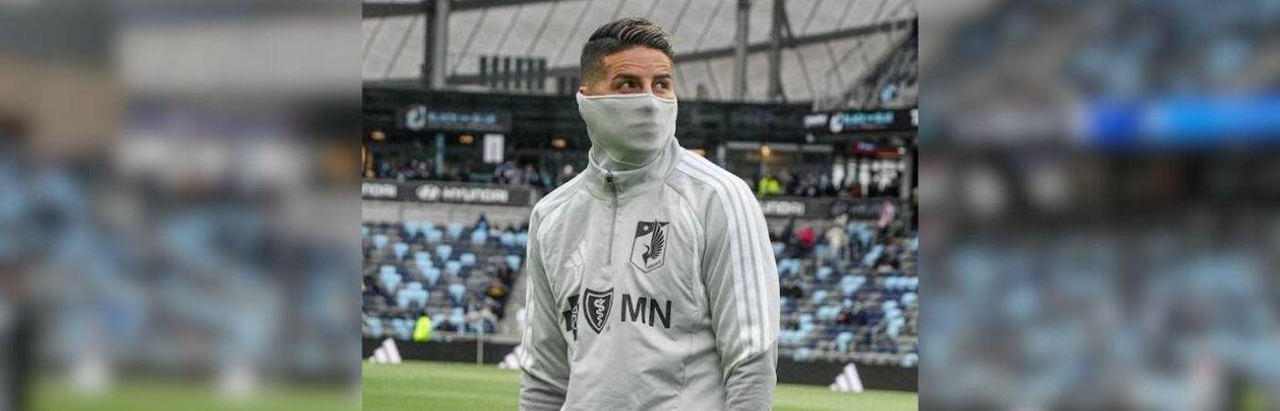 James Rodríguez se unió al Minnesota de la MLS a principios de febrero del presente año. FOTO: MINNESOTA.