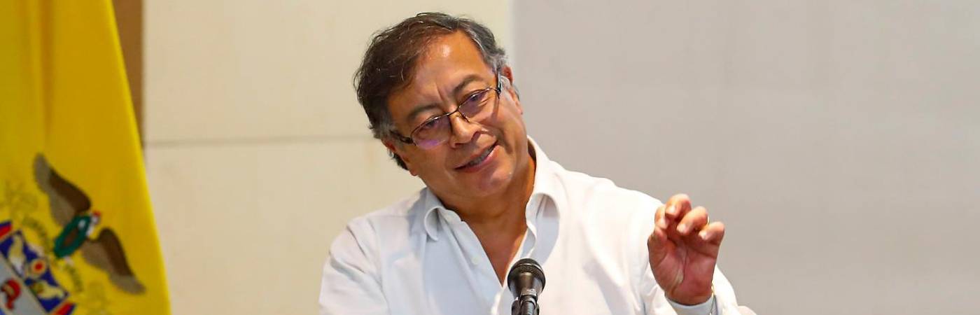 Presidente de Colombia, Gustavo Petro. FOTO: MANUEL SALDARRIAGA