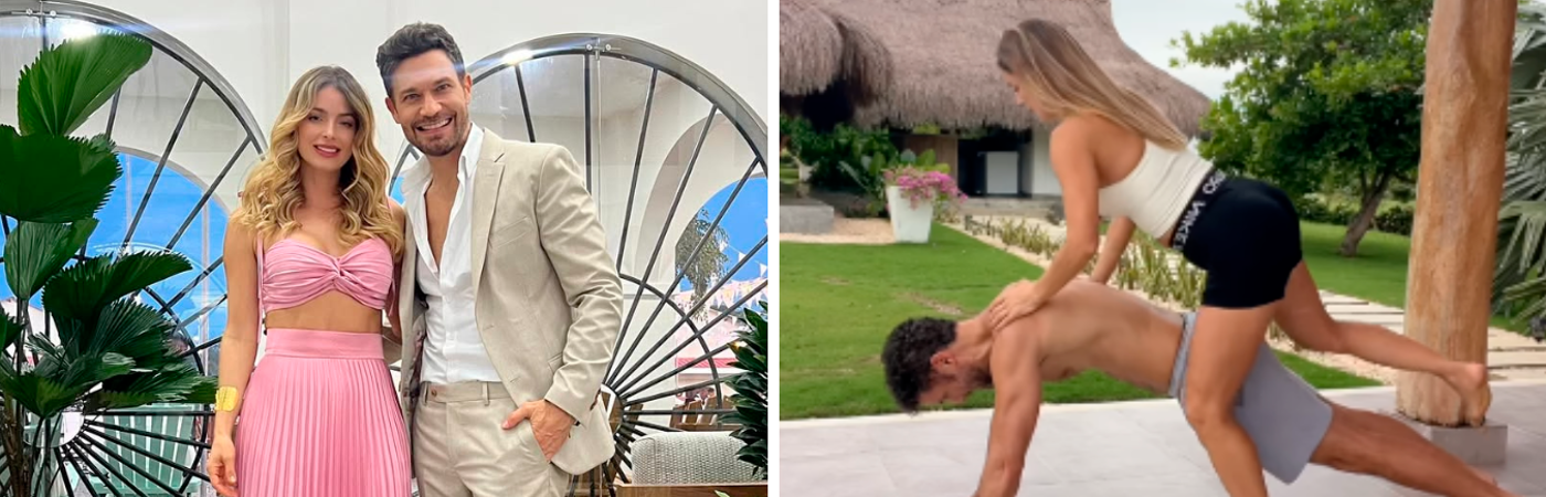 Tuvieron que practicar mucho para lograrlo. /FOTOS: INSTAGRAM @crisshurtado