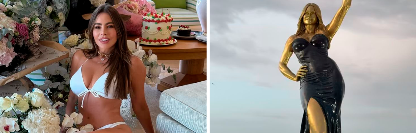 La barranquillera se suma a Shakira con este homenaje. /FOTOS: X @AlejandroChar E INSTAGRAM @ sofiavergara