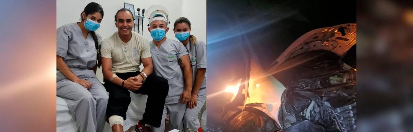 El integrante Joe fue uno de los más afectados y requirió atención médica especializada. FOTOS: INSTAGRAM @zonaprieta