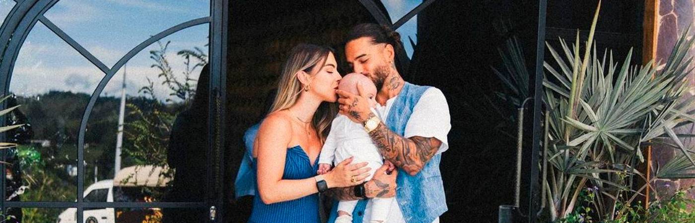 París, la primogénita de Maluma y Susana, tiene 2 años. FOTO: INSTAGRAM @maluma