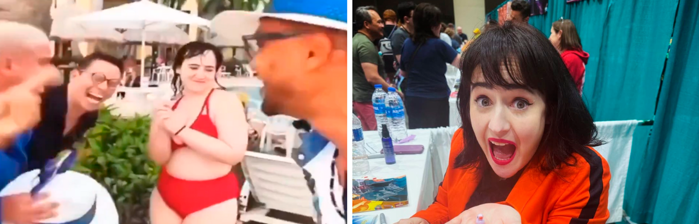 La actriz celebró sus 38 años. / FOTOS: CAPTURA DE VIDEO E INSTAGRAM @marawilson