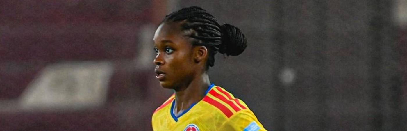 Linda Caicedo, futbolista colombiana. FOTO. @FCFSELECCIONCOL