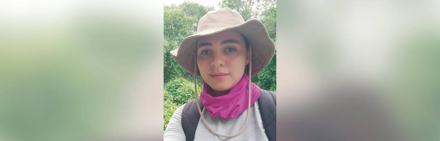 Daniela Vallejo Correa es ingeniera biológica de la Universidad Nacional sede Medellín y ha dedicado su vida a cuidar el planeta. FOTO: CORTESÍA