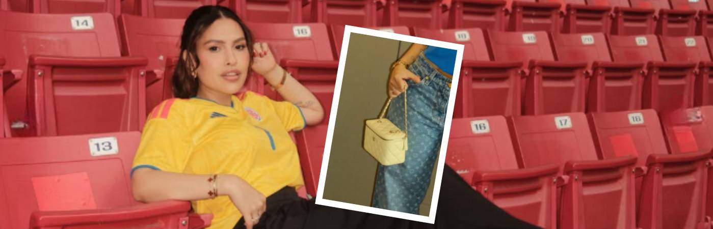 La barranquillera Gera Ponce tiene varios accesorios de marcas internacionales. FOTOS: INSTAGRAM @GERAPONCE