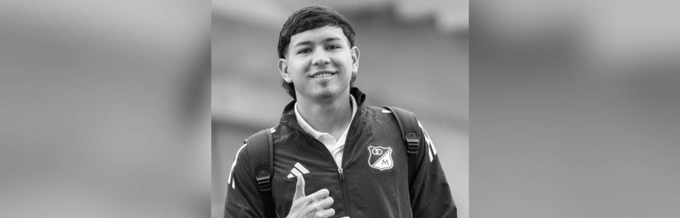 Él era Santiago Castrillón, jugador sub-20 de Millonarios. FOTO: MILLONARIOS FC