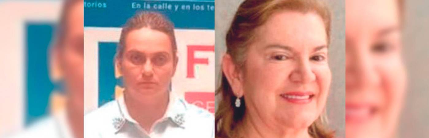 De izquierda a derecha: Keny Cardona Betancur y Nora Luz Carmona Giraldo, victimaria y víctima. /FOTOS: CORTESÍA 