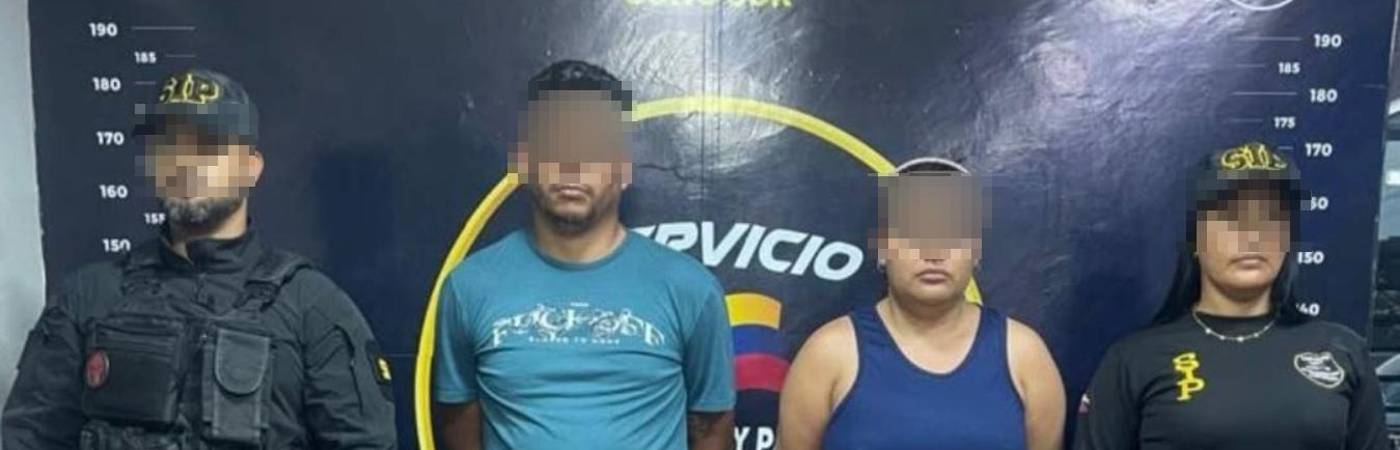 Fue detenida la pareja de esposos dueños del centro estético Beauty Láser en Bogotá. FOTO: SIP PORTUGUESA