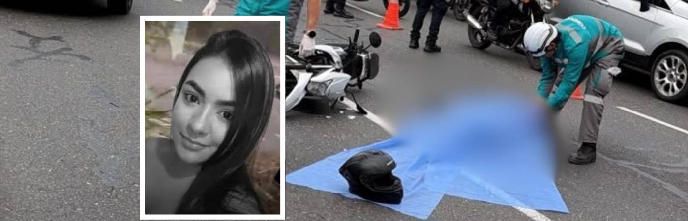 Ella era Estafanía, la víctima mortal del accidente. FOTOS: CORTESÍA