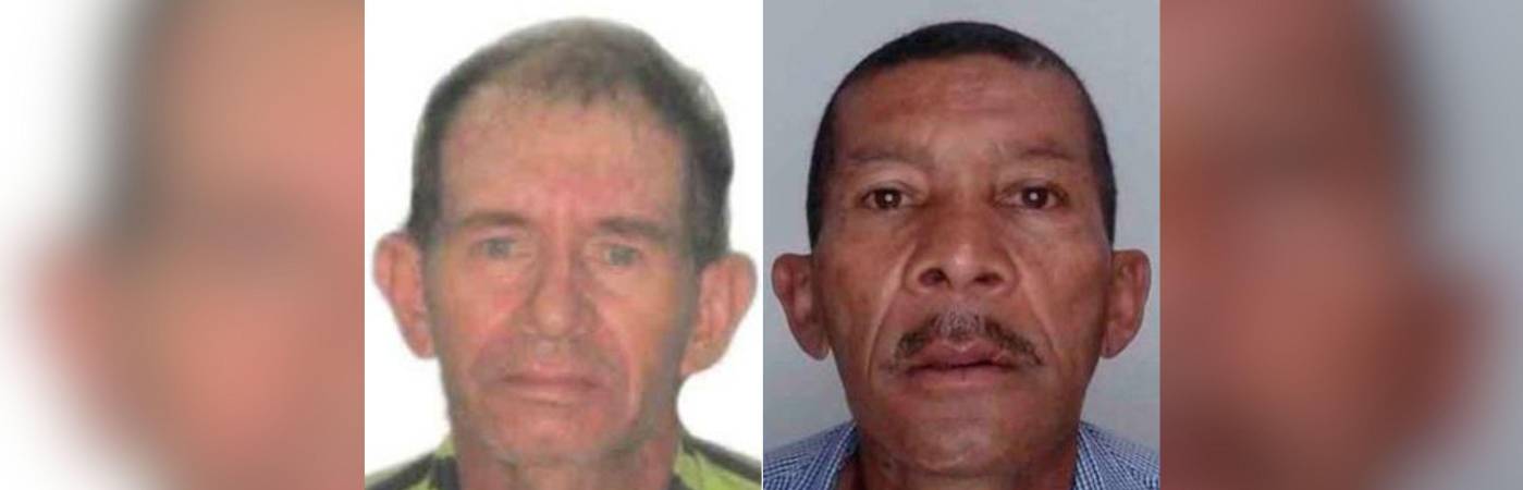Ellos son Julio Alberto Londoño López (izquierda) y Robert Mauricio Paniagua Cano (derecha). FOTOS: CORTESÍA