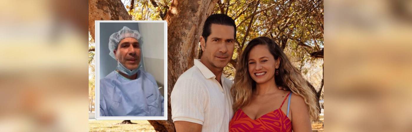 Gregorio Pernía y su esposa Érika. FOTOS: CAPTURA DE VIDEO E INSTAGRAM @gregoriopernia