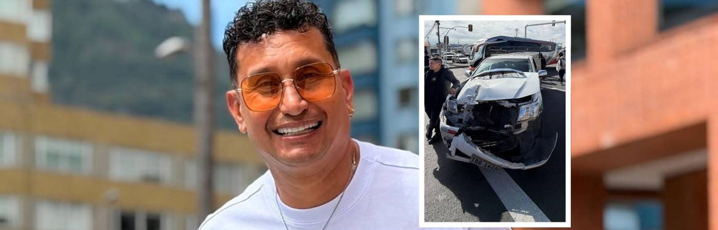 El cantante vallenato Hebert Vargas resultó ileso en el accidente ocurrido en Ecuador. FOTOS: INSTAGRAM @hebertvargas Y COLPRENSA