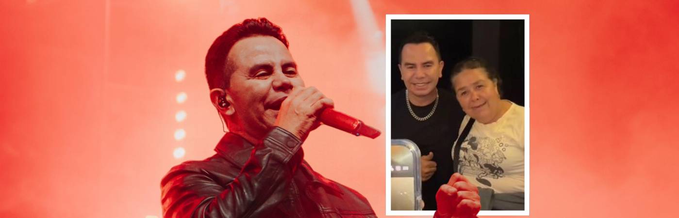 Jhonny Rivera con su fanática. FOTOS: IG @jhonnyrivera