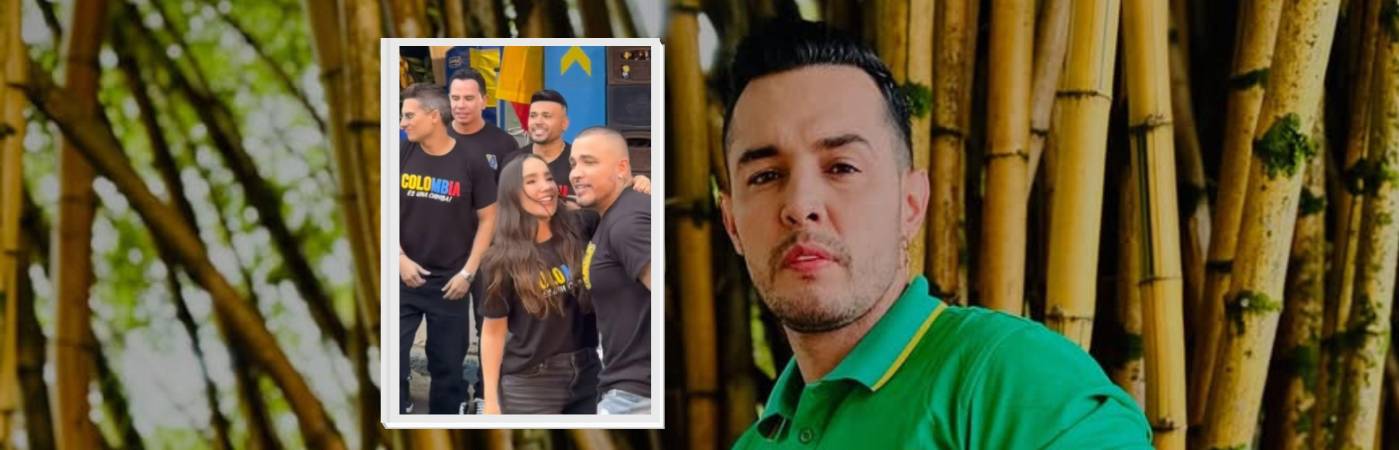 El cantante bellanita Alexis Escobar. FOTOS: INSTAGRAM @ALEXISESCOBAROFICIAL Y CAPTURA DE VIDEO INSTAGRAM @LUISITO_MUNOZ