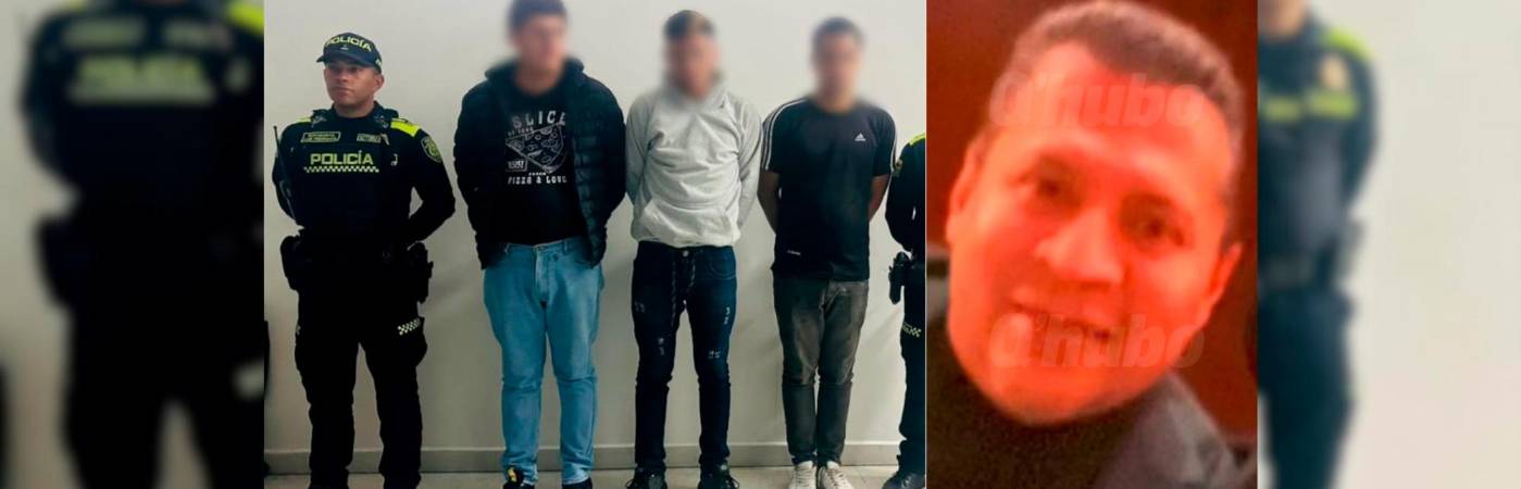 Los capturados por el crimen del ciudadano mexicano y la víctima, Héctor Pérez Ledezma. /FOTOS: CORTESÍA