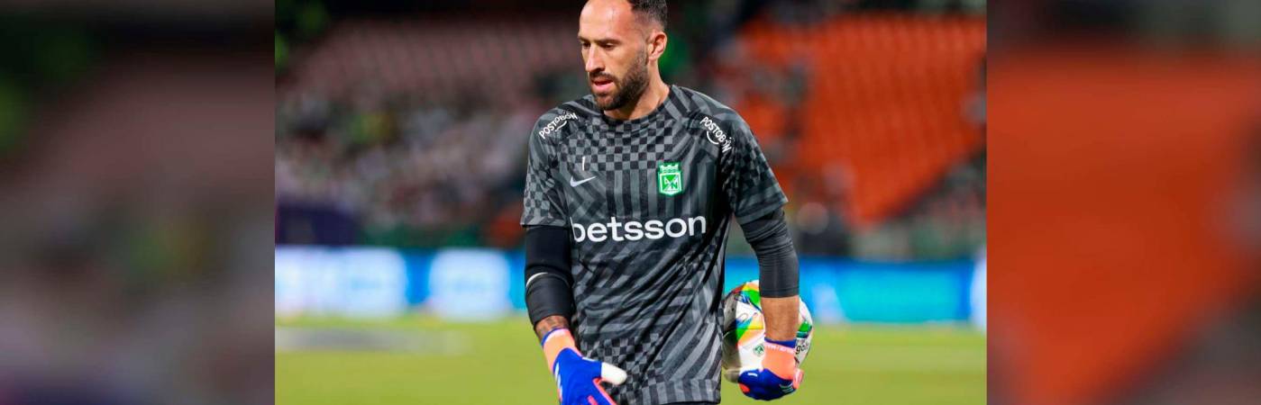 El arquero David Ospina. /FOTO: MANUEL SALDARRIAGA QUINTERO