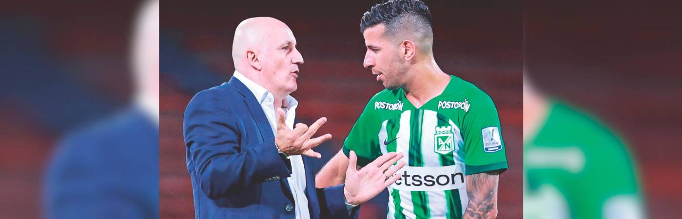 Pablo Ceppelini (der.) es uno de los jugadores que más le ha funcionado a Pablo Repetto (izq.) y hoy podría ser una buena alternativa. /FOTO: MANUEL SALDARRIAGA