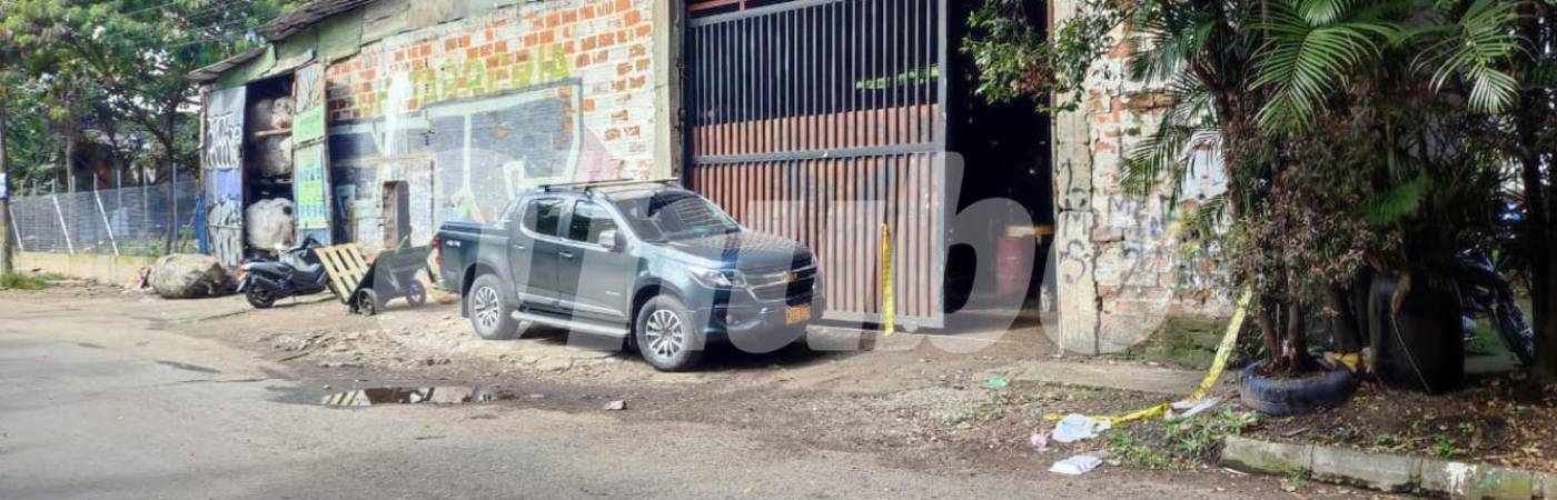Esta es la carrera 63A del barrio El Naranjal donde ocurrió todo. FOTO: ANDRÉS GARCÍA