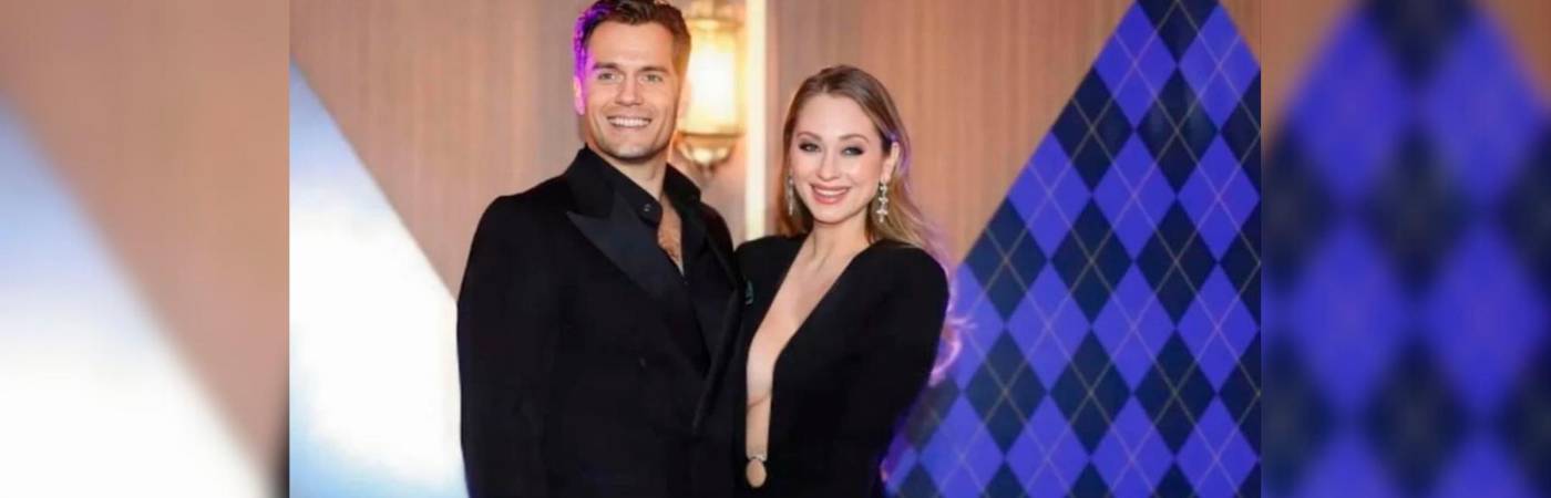 Henry Cavill y Natalie Viscuso. /FOTO: INSTAGRAM @nviscuso