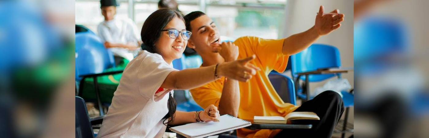Estudiantes universitarios. FOTO: CORTESÍA ALCALDÍA DE MEDELLÍN