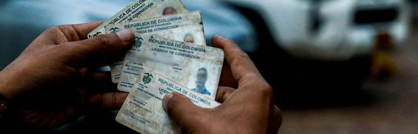 Licencias de conducción. FOTO: JULIO CÉSAR HERRERA