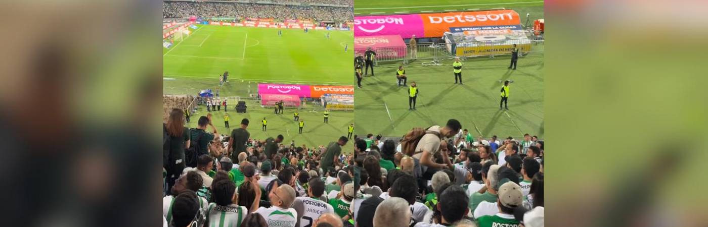Llegada de los jugadores y delegación de Chapecoense a las gradas del Atanasio Girardot de Medellín. FOTOS: CAPTURAS DE VIDEO IG CHAPECOENSEREAL