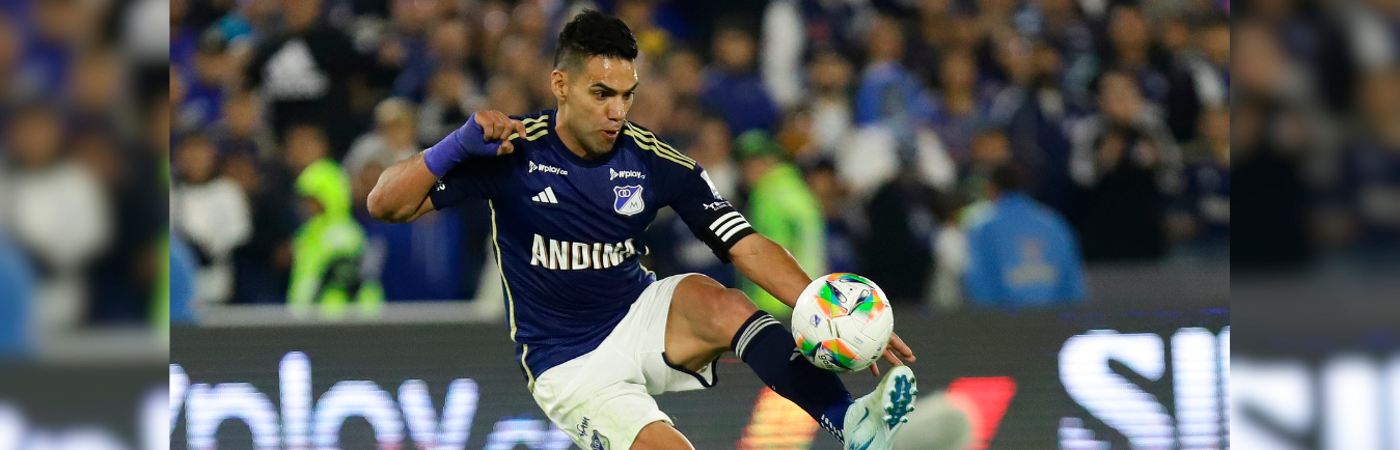 Radamel Falcao García militó en Millonarios hasta el primer semestre de 2025, en el momento se encuentra sin equipo. / FOTO: COLPRENSA