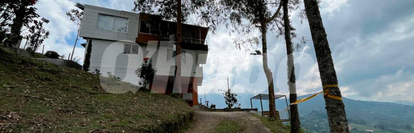 Aprovechando la oscuridad y la zona verde aledaña a la finca, los delincuentes llegaron al predio y atacaron a la víctima. /FOTO: ANDRÉS FELIPE OSORIO GARCÍA