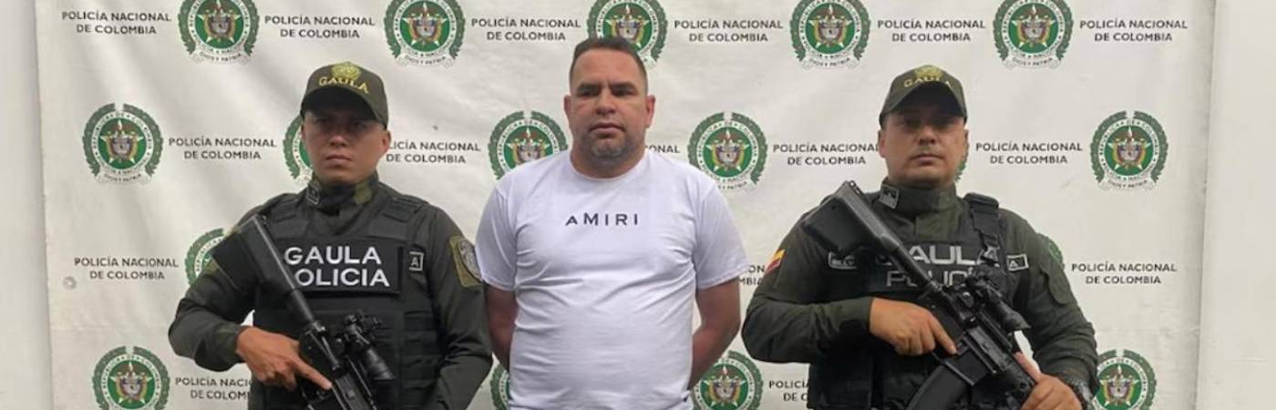 Adrián José Rodríguez Gudiño, alias Adriancito. /FOTO: CORTESÍA GAULA DE LA POLICÍA
