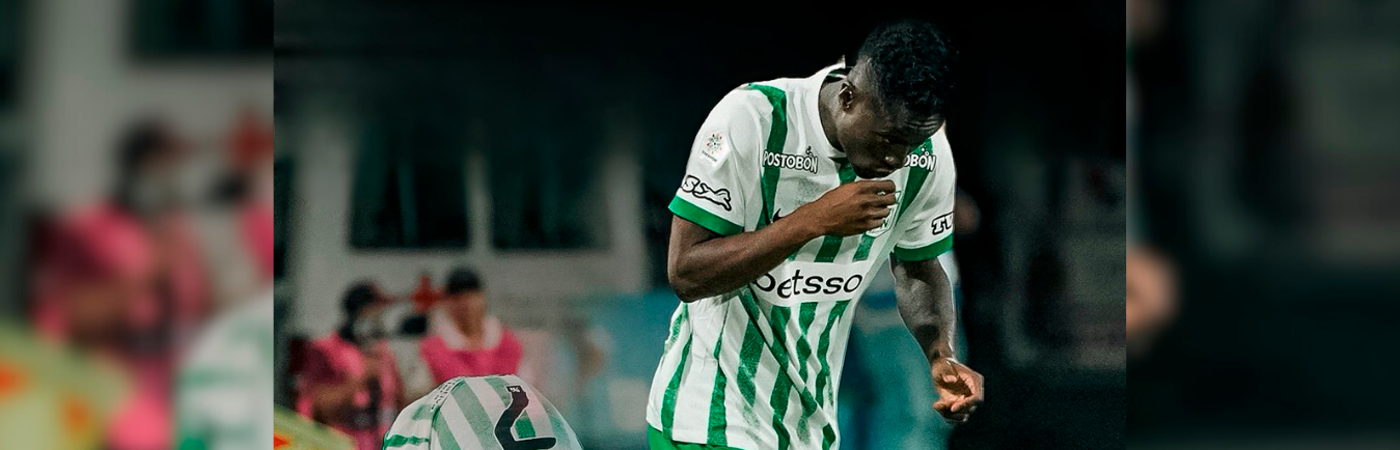 Marlos Moreno fue uno de los fichajes de Atlético Nacional para este segundo semestre. /FOTO: ATLÉTICO NACIONAL