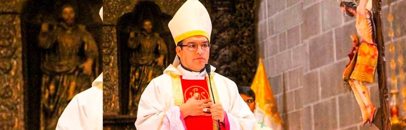 Su ordenación como obispo comenzó el 15 de diciembre de 2018 en la Catedral San Pedro Apóstol,en Perú. /FOTO: TOMADA DE LA WEB