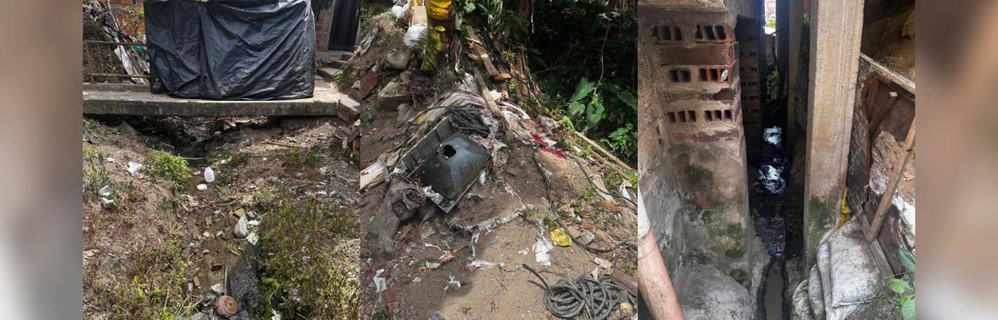 Esta es la realidad que viven los habitantes del sector Los Joaquinillos, en Belén Rincón. FOTOS: FAISURY SÁNCHEZ ARREDONDO